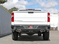 aFe Gemini XV 4in to Dual 3in 304 SS Cat - Back Exhaust w/ Cutout 19 - 21 GM Silverado/Sierra V8 - 6.2L - My Store