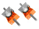 aFe Control PFADT Series Engine Mount Set; Chevrolet Corvette (C5/C6) 97 - 13 Orange - My Store