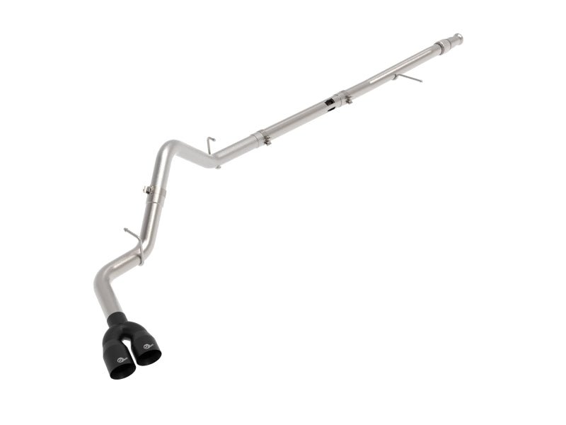 aFe Rebel XD Series 3in 304SS DPF - Back 20 - 21 GM Trucks L6 - 3.0L (td) LM2 - Dual Black Tip - My Store