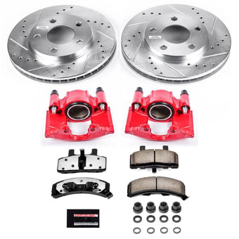compare product Power Stop 90-93 Cadillac DeVille Front Z36 Truck & Tow Brake Kit w/Calipers