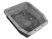 aFe POWER Transmission Pan Ford Trucks 80 - 92 (AOD Transmission) - Black w/ Machined Fins - My Store