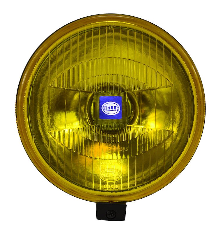 Hella 500 Series ECE 6.4in 55W Round Driving Beam Amber Light - My Store