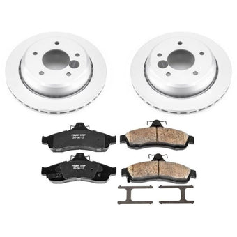 compare product Power Stop 94-96 Chevrolet Caprice Rear Z17 Evolution Geomet Coated Brake Kit