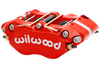 compare product Wilwood Caliper-Dynapro Radial (Thin Pad) 1.75in Pistons .81in Disc - Red