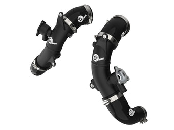 compare product aFe 2022 Toyota Tundra V6-3.5L (tt) BladeRunner 2.5in Aluminum Hot Charge Pipe - Black