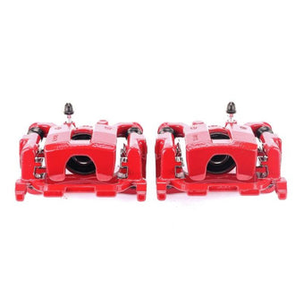 compare product Power Stop 09-14 Nissan Maxima Rear Red Calipers w/Brackets - Pair