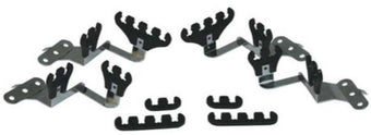 compare product Moroso Chevrolet Small Block Ignition Wire Loom Kit - Centerbolt - 7-9mm - Black