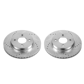 compare product Power Stop 12-19 Nissan Versa Front Evolution Drilled & Slotted Rotors - Pair