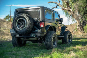 compare product DV8 Offroad 07-18 Jeep Warngler JK Full-Width Rear Bumper