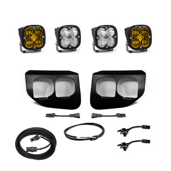 compare product Baja Designs 2020+ Ford Super Duty Fog Lights FPK Amber SAE/Pro DC Baja Designs w/Upfitter