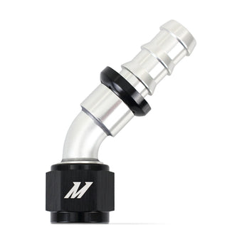 compare product Mishimoto 45-Degree Push Lock Fitting -10AN