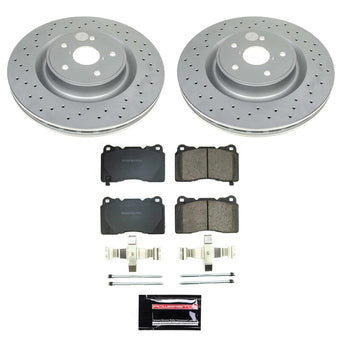 compare product Power Stop 2021 Subaru WRX Front Z17 Coated Brake Kit