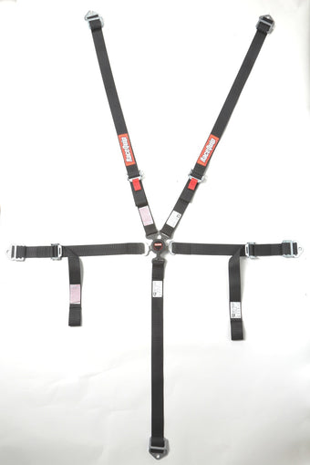 compare product RaceQuip Black JR. CAMLOCK 5pt Seat Belt
