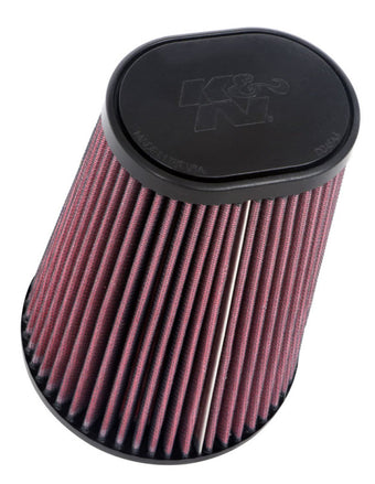 compare product K&N Universal Round Clamp-On Air Filter 4-1/2in FLG, 5-7/8in B, 3-1/4in X 4-1/2in T, 8in H