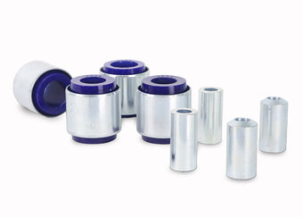 compare product SuperPro 2011 BMW 1 Series M Base Rear Upper Forward Forward Control Arm & Outer Bushing Kit