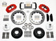 Wilwood Narrow Superlite 6R Front Hub Kit 12.88in Drilled Red 1968 - 1969 Mustang Disc Spindle - My Store