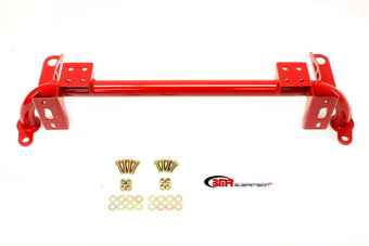 compare product BMR 05-14 S197 Mustang Radiator Support w/ Sway Bar Mount - Red