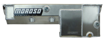 compare product Moroso Chevrolet Big Block Mark IV (w/Double Power Kick Outs) Wet Sump 6-7qt 8in Aluminum Oil Pan