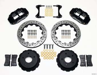 compare product Wilwood Narrow Superlite 4R Rear Kit 12.88in Drilled 65-82 Corvette C2/C3