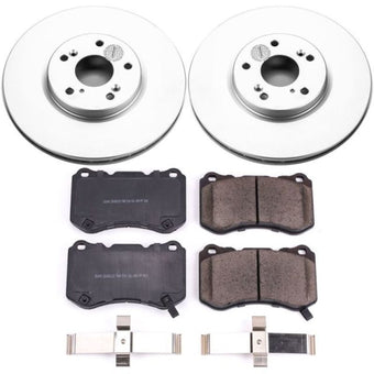 compare product Power Stop 04-08 Acura TL Front Z17 Evolution Geomet Coated Brake Kit