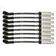 Moroso GM LS/LT 8.5mm Ultra 40 11in Long Wire Set w/Alum Heatshield - Black - My Store