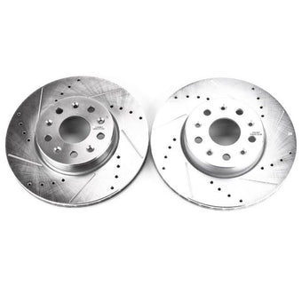 compare product Power Stop 16-19 Chevrolet Camaro Front Evolution Drilled & Slotted Rotors - Pair