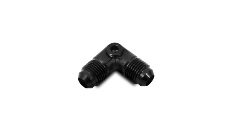 Vibrant - 8AN to - 8AN Male 90 Degree Union Adapter Fitting with 1/8in NPT Port - My Store