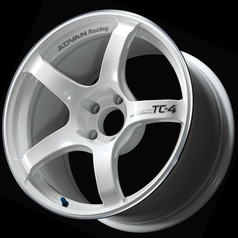 compare product Advan TC4 16X8.0 +35 5x114.3 Racing White Metallic and Ring