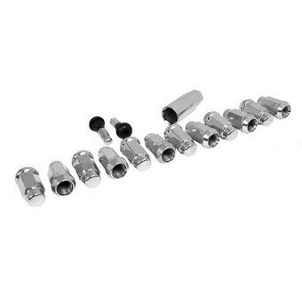 compare product Race Star 14mmx2.00 Closed End Acorn Deluxe Lug Kit (3/4 Hex) - 12 PK
