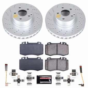 compare product Power Stop 04-06 Mercedes-Benz E500 Front Z23 Evolution Sport Coated Brake Kit