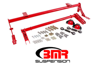 compare product BMR 05-14 S197 Mustang Rear Bolt-On Hollow 35mm Xtreme Anti-Roll Bar Kit (Polyurethane) - Red