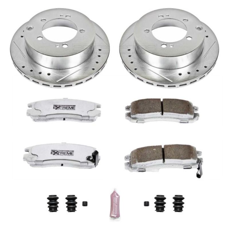 Power Stop 91 - 96 Dodge Stealth Rear Z26 Street Warrior Brake Kit - My Store