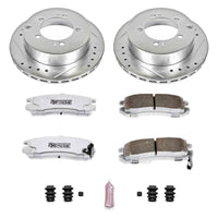 Power Stop 91 - 96 Dodge Stealth Rear Z26 Street Warrior Brake Kit - My Store
