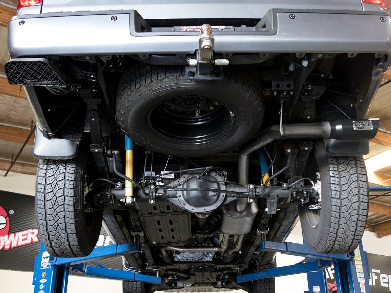 aFe MACHForce XP 2.5in Cat - Back Exhaust System w/ Black Tip Nissan Frontier 17 - 19 V8 - 5.6L - My Store