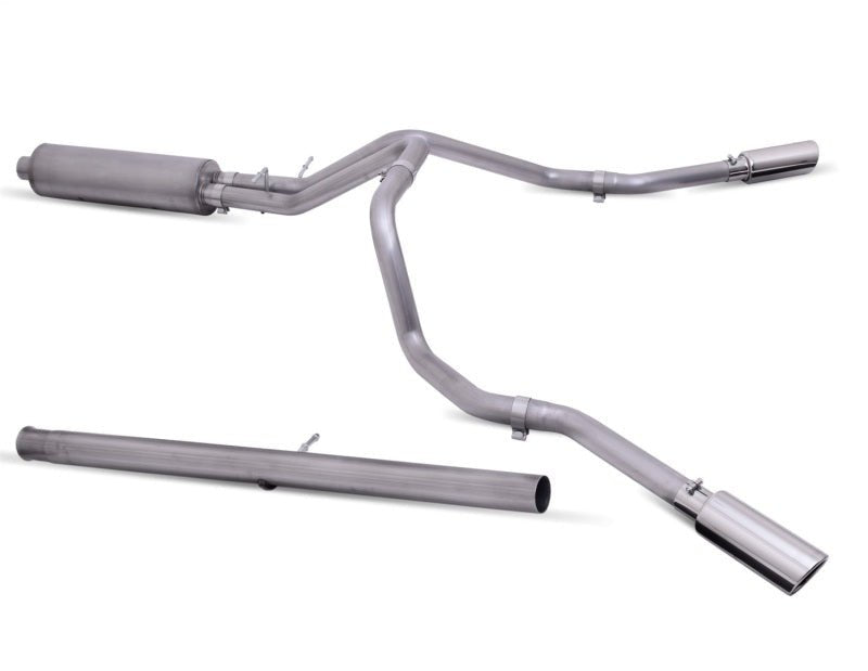 Gibson 19 - 23 Silverado/GMC Sierra 1500 5.3L Crew Cab Cat - Back Dual Extreme Exhaust - My Store