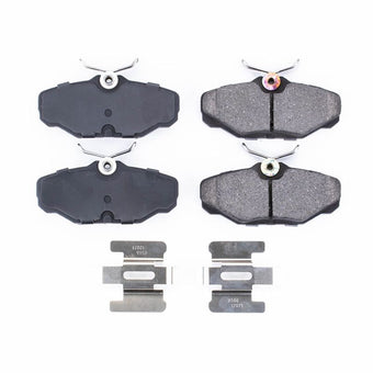 compare product Power Stop 93-05 Ford Taurus Rear Z17 Evolution Ceramic Brake Pads w/Hardware