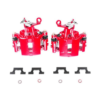 compare product Power Stop 03-05 Jaguar S-Type Rear Red Calipers w/Brackets - Pair