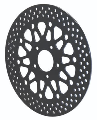 compare product Wilwood Rotor-Front-Harley-Davidson Motorcycle 2008-Up Black Finish 11.80 x .196 - 5 on 3.25in