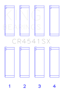 King Engine Bearings Bearings Honda F23A/F23Z/K20A3 Connecting Rod Bearing Set - My Store
