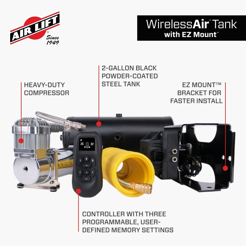 Air Lift Wireless Air Tank Kit w/ EZ Mount - My Store