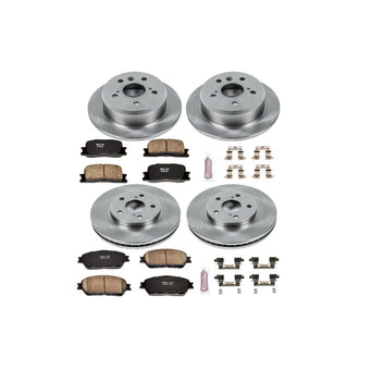 compare product Power Stop 05-06 Toyota Camry Front and Rear Autospecialty Brake Kit