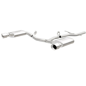 compare product Magnaflow 2015 Audi Allroad 2.0L Touring Dual Spilt Rear Exit 2.5in 4in Tip SS C/B Perf Exhaust