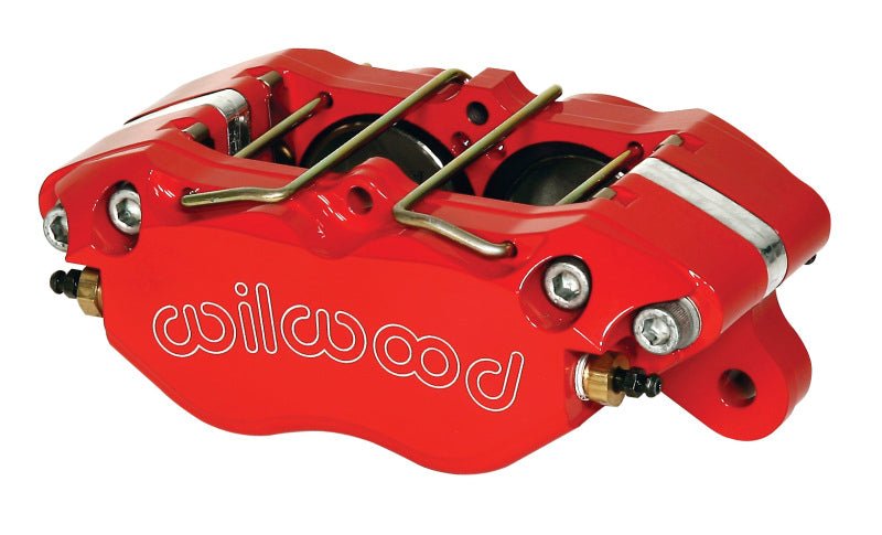 Wilwood Caliper - Dynapro 5.25in Mount - Red 1.75in Pistons .81in Disc - My Store