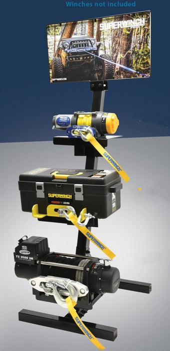 compare product Superwinch MD 3 Winch Display Stand w/Header Card (Winches not included)