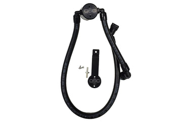 compare product J&L Oil Separator 3.0 Passenger Side 2011-14 Mustang GT/12-13 Boss 302 Remote Mount - Black Anodized