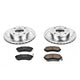 Power Stop 89 - 96 Nissan 240SX Front Z23 Evolution Sport Brake Kit - My Store