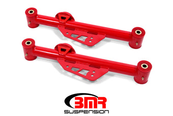 compare product BMR 99-04 Mustang Non-Adj. Lower Control Arms (Polyurethane) - Red
