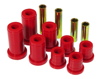 compare product Prothane 88-98 Chevy K10/20/30 4WD PU Control Arm Bushings - Red