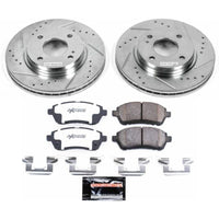 Power Stop 11 - 19 Ford Fiesta Front Z26 Street Warrior Brake Kit - My Store