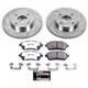 Power Stop 11 - 19 Ford Fiesta Front Z26 Street Warrior Brake Kit - My Store